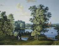 Shchedrin Semyon Fiodorovich View of the Large Pond in the Park in Tsarskoye Selo - Hermitage